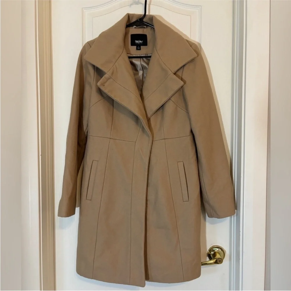 Mossimo Supply Co. Classic Tan Trench Coat - Picture 5 of 5